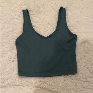 Hollister Dark Teal Crop Top